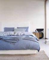 Marc O'Polo Marc O'Polo dekbedovertrek Washed Chambray blue