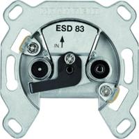 Kathrein ESD 83 losse aansluitdoos 2-voudig IEC stekker netwerk Ethernet