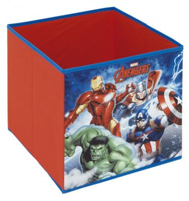 Marvel opbergbox Avengers 30 liter polypropyleen rood/blauw Marvel opbergbox Avengers 30 liter polypropyleen rood/blauw