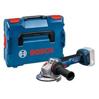 Bosch Professional 18V System haakse accuslijpmachine GWS 18V-11 S (schijfdiameter 125 mm, incl. L-BOXX, zonder accu/oplader)