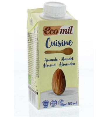 Ecomil Ecomil Cuisine Amandel Bio (200ml) Ecomil Ecomil Cuisine Amandel Bio (200ml)