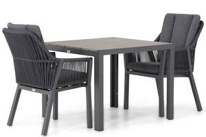 Lifestyle Verona/Young 92 cm dining tuinset 3-delig