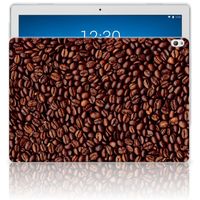 Lenovo Tab P10 Tablet Cover Koffiebonen - thumbnail