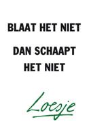 Blaat het niet dan schaapt het niet - Paperback (9789400504431)
