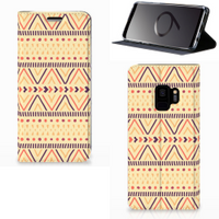 Samsung Galaxy S9 Hoesje met Magneet Aztec Yellow - thumbnail