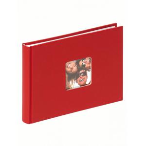 walther+ design Walther FA-207-R Fotoalbum (b x h) 22 cm x 16 cm Rood 40 bladzijden