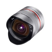 Samyang 8mm f/2.8 UMC fisheye II Fujifilm X-mount objectief zilver - thumbnail