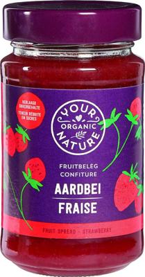 Your Organic Nature Fruitbeleg Aardbei Your Organic Nature Fruitbeleg Aardbei