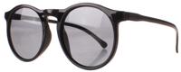 CWI zonnebril unisex panto zwart/smoke (CWI948)