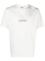 Autry t-shirt en coton à logo brodé - Blanc