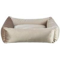 Trixie hondenmand malia hoekig goudzand gerecycled 80x65 cm