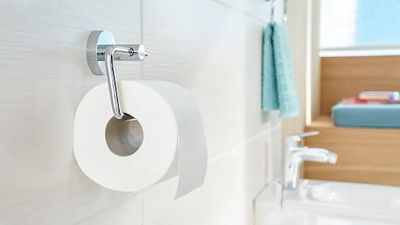 tesa SMOOZ Toiletrolhouder Lijm Metaal