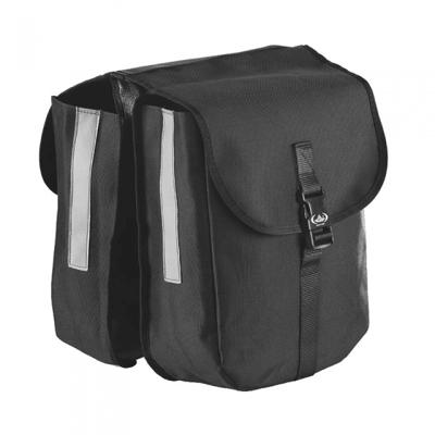 Selle Monte Grappa dubbele fietstas Borsa Urban City zwart Selle Monte Grappa dubbele fietstas Borsa Urban City zwart
