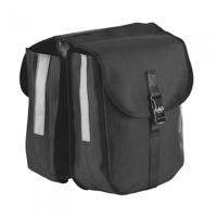 Selle Monte Grappa dubbele fietstas Borsa Urban City zwart