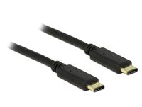 Delock 83332 USB 2.0-kabel Type-C naar Type-C 2 m 3 A - thumbnail