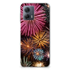 Motorola Moto G53 Silicone Back Cover Vuurwerk