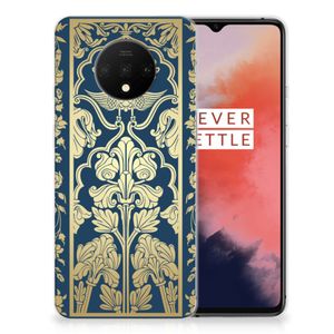 OnePlus 7T TPU Case Beige Flowers