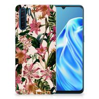 OPPO A91 TPU Case Flowers - thumbnail