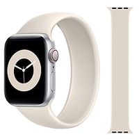 Solo Loop Compatibel met: Apple Watch-horlogebandje Waterbestendig Elastisch Verstelbaar Zachte siliconen Vervangende horlogeband voor Series 8 7 6 5 4 3 2 1 SE Lightinthebox