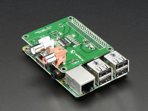 Adafruit HB-DACP-RCA development board accessoire Groen, Zilver