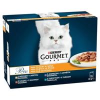 Purina Kattenvoer Gourmet parel tonijn Turkije lam eend 12 x 85 g