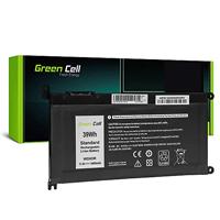 Green Cell Batterij WDX0R WDXOR voor Dell Inspiron 13 5368 5378 5379 14 5482 15 5565 5567 5568 5570 5578 5579 7560 7570 17 5770 (3400mAh 11.4V 39Wh)