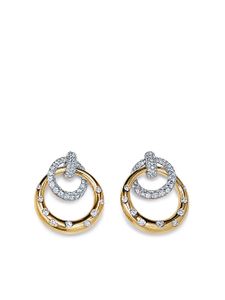 KWIAT boucles d'oreilles Cobblestone en or 18ct ornées de diamants