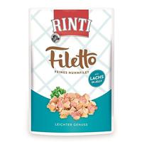 Rinti Filetto Jelly Huhn & Lachs | 24 X 100 G Hondenvoer 100 g (24 pack)