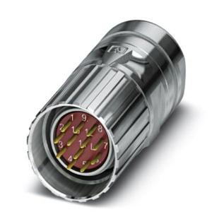 M23 Feedbackconnector 1619630 CA-12M1N8A85DU Zilver Phoenix Contact Inhoud: 1 stuk(s)