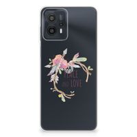 Motorola Moto G23 | G13 Telefoonhoesje met Naam Boho Text