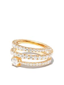 Anita Ko bague Coil en or 18ct sertie de diamants