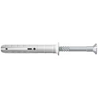 fischer 50356 slagpluggen N 8x60/20 S met verzonken kop, de slagplug voor een snelle bevestiging in beton en metselwerk, 50 stuks