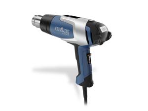 STEINEL HL 2020 E 500 l/min 630 °C 2200 W Zwart, Blauw, Zilver