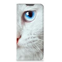 Samsung Galaxy A13 (4G) Hoesje maken Witte Kat