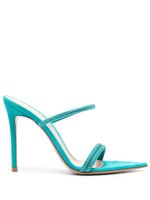 Gianvito Rossi mules Cannes 105 mm - Bleu