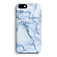 Blauw marmer: Volledig Geprint iPhone 7 Plus Hoesje