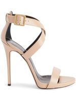 Giuseppe Zanotti sandales Bellis 120 mm en cuir - Tons neutres