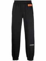 Heron Preston pantalon de jogging à motif СТИЛЬ brodé - Noir