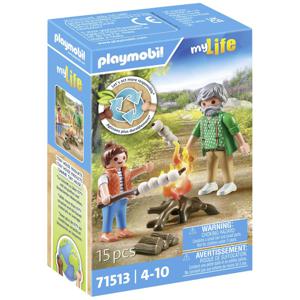 Playmobil My Life Kampvuur met marshmallows 71513