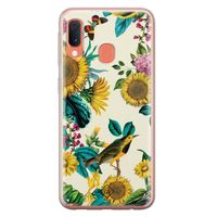 Samsung Galaxy A20e siliconen hoesje - Sunflowers - thumbnail