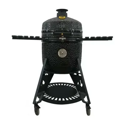 GRLLR Ember PRO 23 Shiny Black Kamado BBQ Glanzend Zwart