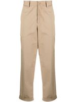 ETRO pantalon de costume en coton stretch - Marron