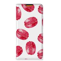 Samsung Galaxy M52 Flip Style Cover Pink Macarons