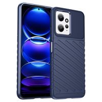 Thunder Series Xiaomi Redmi Note 12 TPU Hoesje - Blauw