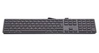 LMP KB-1243 (space gray, UK) USB Tastatur