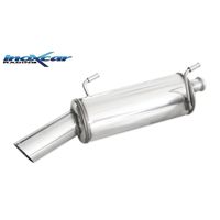 InoxCar uitlaat passend voor Peugeot 206 1.4 75pk 2001-2006 1x90mm Rally IXPE2060590RA