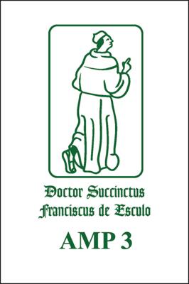 Francisci de Marchia Opera Philosophica et Theologica II, I - eBook (9789461660299) Francisci de Marchia Opera Philosophica et Theologica II, I - eBook (9789461660299)