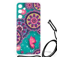 Samsung Galaxy A25 Back Cover Cirkels en Vlinders