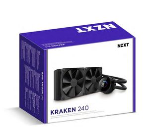 NZXT Kraken 240 Processor Alles-in-één vloeistofkoeler 12 cm Zwart 1 stuk(s)