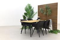 Hartman Sophie Studio Mahogany/Bella 180x90 cm. - 5-delige tuinset